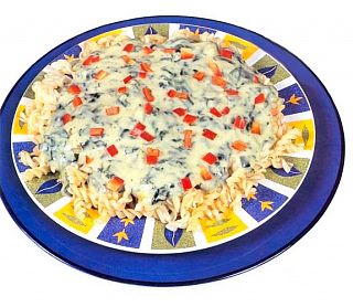 Ispanak Soslu Makarna tarifi