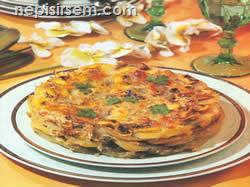Mantarl� Patates Kulesi (6 Ki�ilik) tarif tarifi