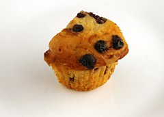 200 kalori of Blueberry Muffin
